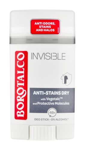 Borotalco deo stick Invisible 40 ml Borotalco deo stick Invisible 40 ml
