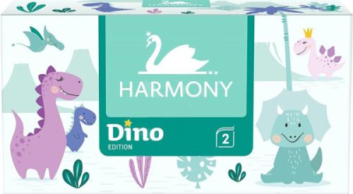 Harmony pap�rov� kapesn��ky 2vrstv� Dino 150 ks Harmony pap�rov� kapesn��ky 2vrstv� Dino 150 ks