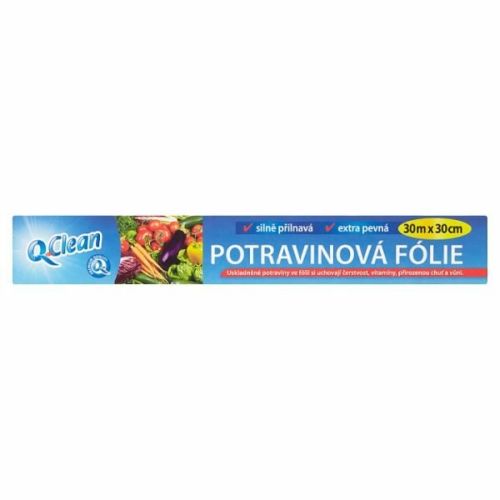 Q Clean potravinov� f�lie 30 m 9my v krabi�ce Q Clean potravinov� f�lie 30 m 9my v krabi�ce