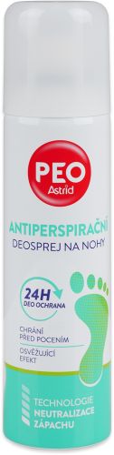 Astrid Peo antiperspira�n� sprej na nohy 150 ml Astrid Peo antiperspira�n� sprej na nohy 150 ml