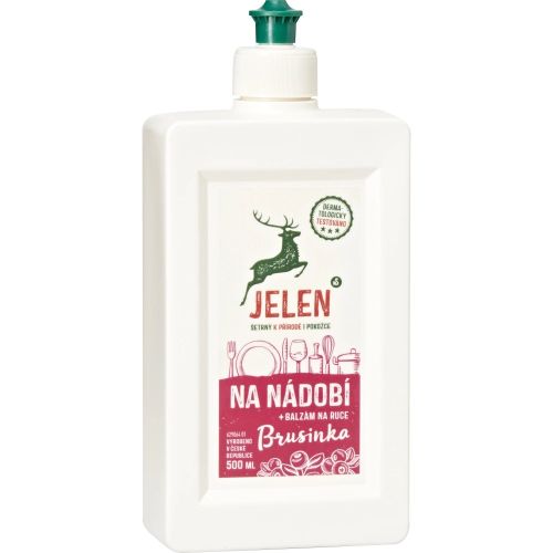 Jelen prost�edek na n�dob� Brusinka 500 ml Jelen prost�edek na n�dob� Brusinka 500 ml