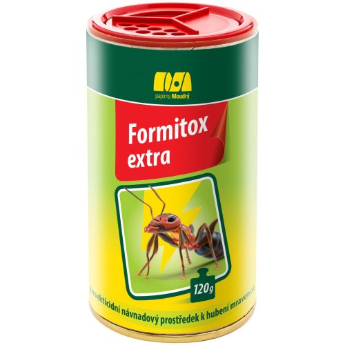 Pap�rna Moudr� Formitox Extra insekticid k likvidaci mravenc�, �v�b�, rybenek 120 g