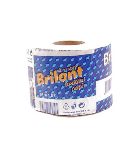 Brilant /Econom toaletn� pap�r 1000 �tr�k� 2vrstv�