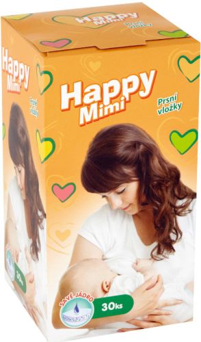 Happy Mimi prsn� vlo�ky 30 ks Happy Mimi prsn� vlo�ky 30 ks