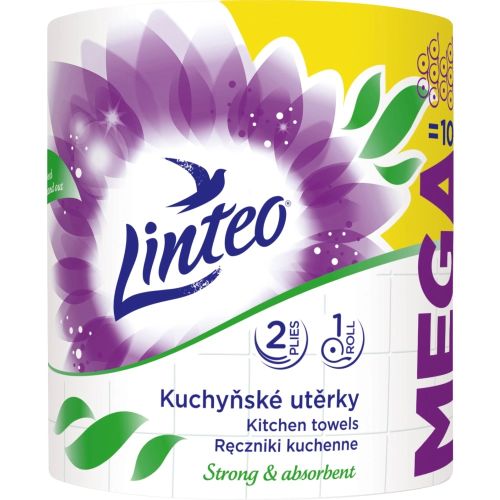 Linteo MEGA kuchy�sk� ut�rky - 2vrstv� role 100 m Linteo MEGA kuchy�sk� ut�rky - 2vrstv� role 100 m