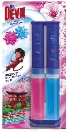 Dr. Devil WC Point duo blok Japanese Garden 65 ml Dr. Devil WC Point duo blok Japanese Garden 65 ml