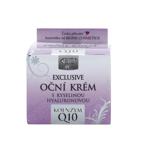 Bione Cosmetics Exclusive Bio o�n� kr�m s kyselinou hyaluronovou koenzym Q10 51 ml Bione Cosmetics Exclusive Bio o�n� kr�m s kyselinou hyaluronovou koenzym Q10 51 ml