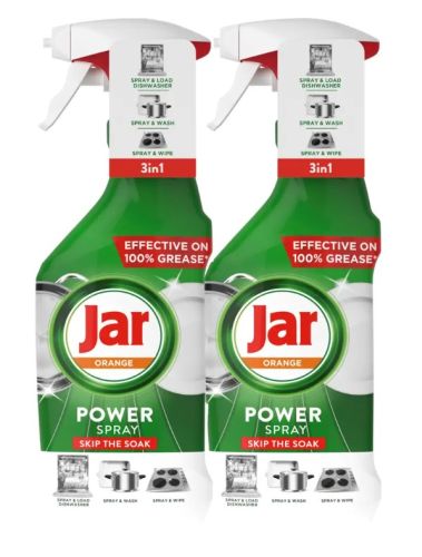 Jar Power spray na n�dob� Orange 2 x 500 ml Jar Power spray na n�dob� Orange 2 x 500 ml