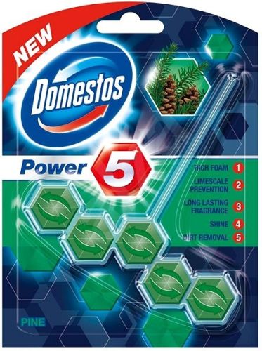 Domestos Power 5 Pine 55g Domestos Power 5 Pine 55g