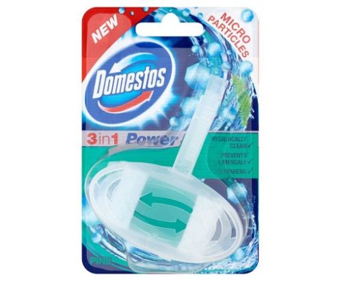 Domestos WC blok 3v1 klec Pine 40g Domestos WC blok 3v1 klec Pine 40g