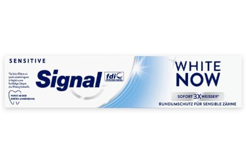 Signal zubn� pasta White Now Sensitive 75 ml Signal zubn� pasta White Now Sensitive 75 ml