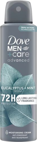 Dove Men+Care antiperspirant Advanced Eucalyptus Mint 150 ml Dove Men+Care antiperspirant Advanced Eucalyptus Mint 150 ml