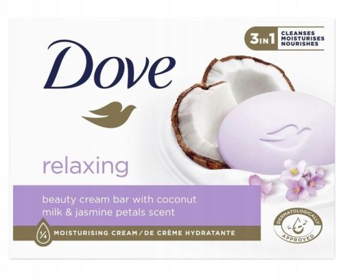 Dove tuh� m�dlo Relaxing kokos a jasm�n 90 g Dove tuh� m�dlo Relaxing kokos a jasm�n 90 g