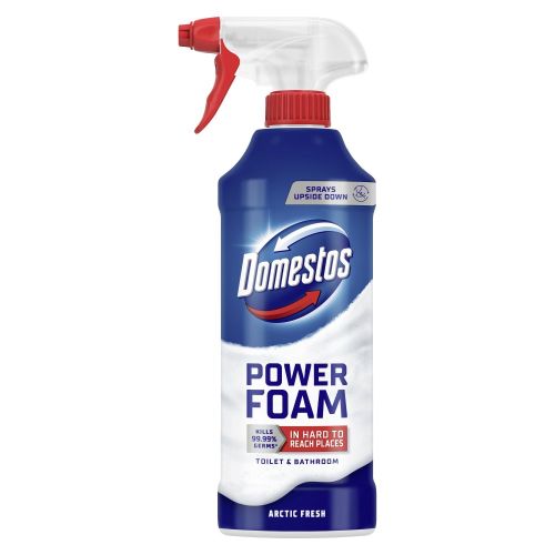 Domestos Power Foam p�nov� �isti� toalet a koupelen Arctic Fresh 435 ml Domestos Power Foam p�nov� �isti� toalet a koupelen Arctic Fresh 435 ml