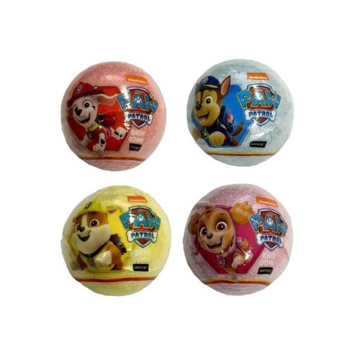 Tlapkov� patrola bomba do koupele 4 druhy 100 g Tlapkov� patrola bomba do koupele 4 druhy 100 g