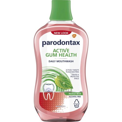 Parodontax �stn� voda Active Gum Health Herbal Mint 500 ml Parodontax �stn� voda Active Gum Health Herbal Mint 500 ml
