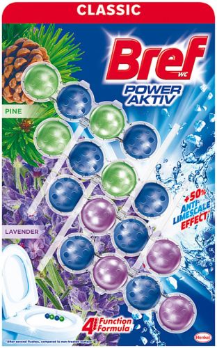 Bref Power Aktiv Pine+Lavender 4x50g Bref Power Aktiv Pine+Lavender 4x50g