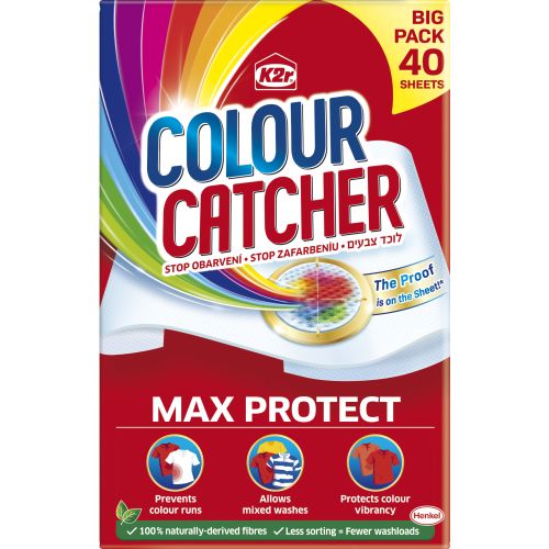 K2R Colour Catcher prac� ubrousky proti zabarven� 40 ks K2R Colour Catcher prac� ubrousky proti zabarven� 40 ks