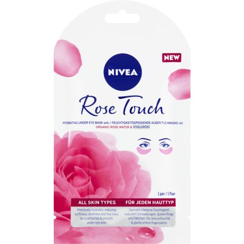 Nivea Rose Touch 10minutov� hydrata�n� textiln� maska 1 ks Nivea Rose Touch 10minutov� hydrata�n� textiln� maska 1 ks