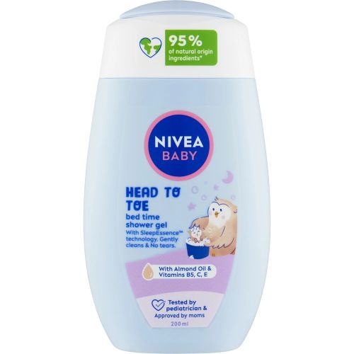 Nivea Baby Bed Time sprchov� gel pro cel� t�lo a vl�sky 200 ml Nivea Baby Bed Time sprchov� gel pro cel� t�lo a vl�sky 200 ml