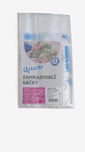 Q Home zamrazovac� s��ky 25x35 cm 40 ks Q Home zamrazovac� s��ky 25x35 cm 40 ks