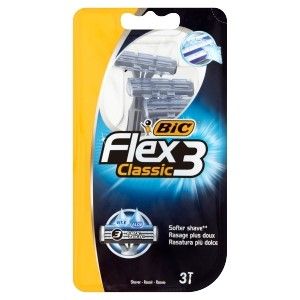 BIC Flex 3 Classic - p�nsk� hol�tka 3 ks BIC Flex 3 Classic - p�nsk� hol�tka 3 ks