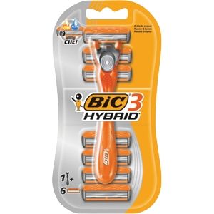 BIC Hybrid 3 hol�c� stojek 1 ks + 6 ks n�hradn� hlavice BIC Hybrid 3 hol�c� stojek 1 ks + 6 ks n�hradn� hlavice