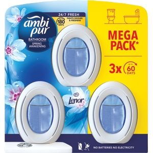 Ambi Pur Bathroom Spring Awakening osv�ova� vzduchu do koupelny 3 x 8 ml