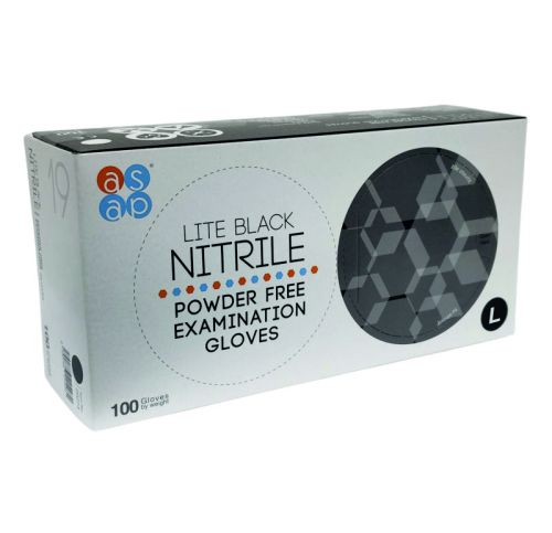 Asap rukavice Nitril vel. L �ern� Asap rukavice Nitril vel. L �ern�
