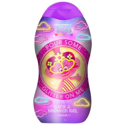 Trollov� World Tour sprchov� a koupelov� gel 400 ml Trollov� World Tour sprchov� a koupelov� gel 400 ml
