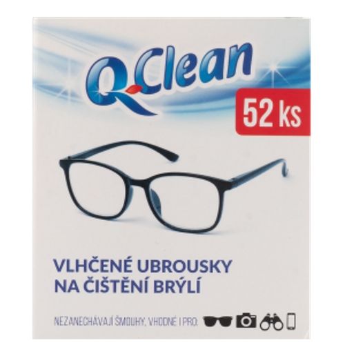 Q Clean vlh�en� ubrousky na br�le 52 ks