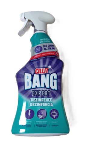 Cillit Bang Expert univerz�ln� desinfek�n� sprej bez chl�ru 750 ml Cillit Bang Expert univerz�ln� desinfek�n� sprej bez chl�ru 750 ml