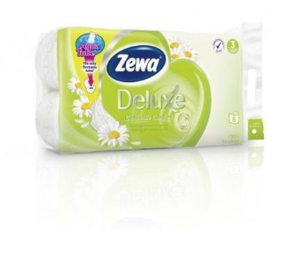 Zewa Deluxe Comfort He�m�nek toaletn� pap�r parf�movan� 3vrstv� 8rol� Zewa Deluxe Comfort He�m�nek toaletn� pap�r parf�movan� 3vrstv� 8rol�