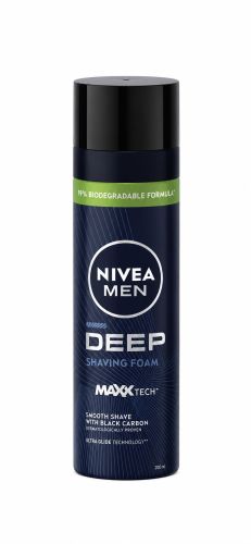 Nivea Men p�na na holen� Deep Clean 200 ml Nivea Men p�na na holen� Deep Clean 200 ml