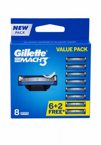 Gillette Mach3 n�hradn� hlavice 8 ks Gillette Mach3 n�hradn� hlavice 8 ks