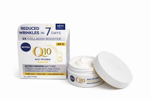 Nivea zpev�uj�c� denn� kr�m proti vr�sk�m Q10 Power OF15 50 ml