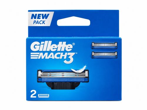 Gillette Mach3 n�hradn� hlavice 2ks Gillette Mach3 n�hradn� hlavice 2ks