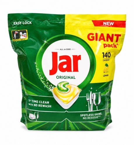 Jar tablety do my�ky Original Lemon 140 ks Jar tablety do my�ky Original Lemon 140 ks