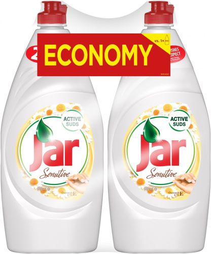 Jar prost�edek na n�dob� Sensitive Chamomile & Vitamin E 2x900 ml Jar prost�edek na n�dob� Sensitive Chamomile & Vitamin E 2x900 ml