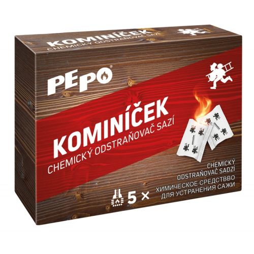 PE-PO komin��ek chemick� odstra�ova� saz� 5x14g PE-PO komin��ek chemick� odstra�ova� saz� 5x14g