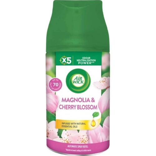 AirWick Freshmatic n�pl� do osv�ova�e vzduchu Magnolie a kv�ty t�e�n� 250 ml AirWick Freshmatic n�pl� do osv�ova�e vzduchu Magnolie a kv�ty t�e�n� 250 ml